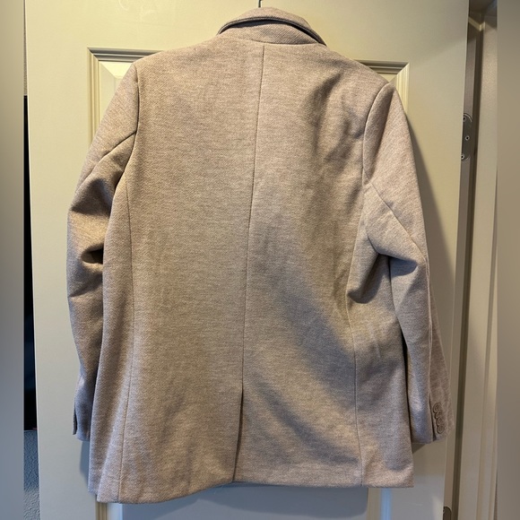 Oat New York Slim boyfriend Blazer in Heather Taupe - Picture 5 of 6